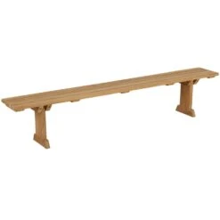 Brafab Keros Table Top Shelf 20x150 Cm, Teak