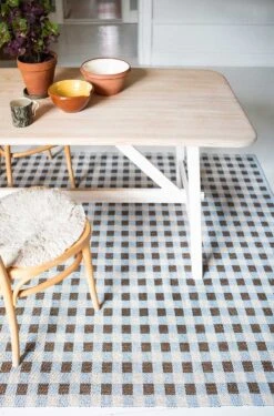 Poppy Rug Blue/Brown, 170x250 Cm -Exterique Sales Store brita sweden poppy rug 7