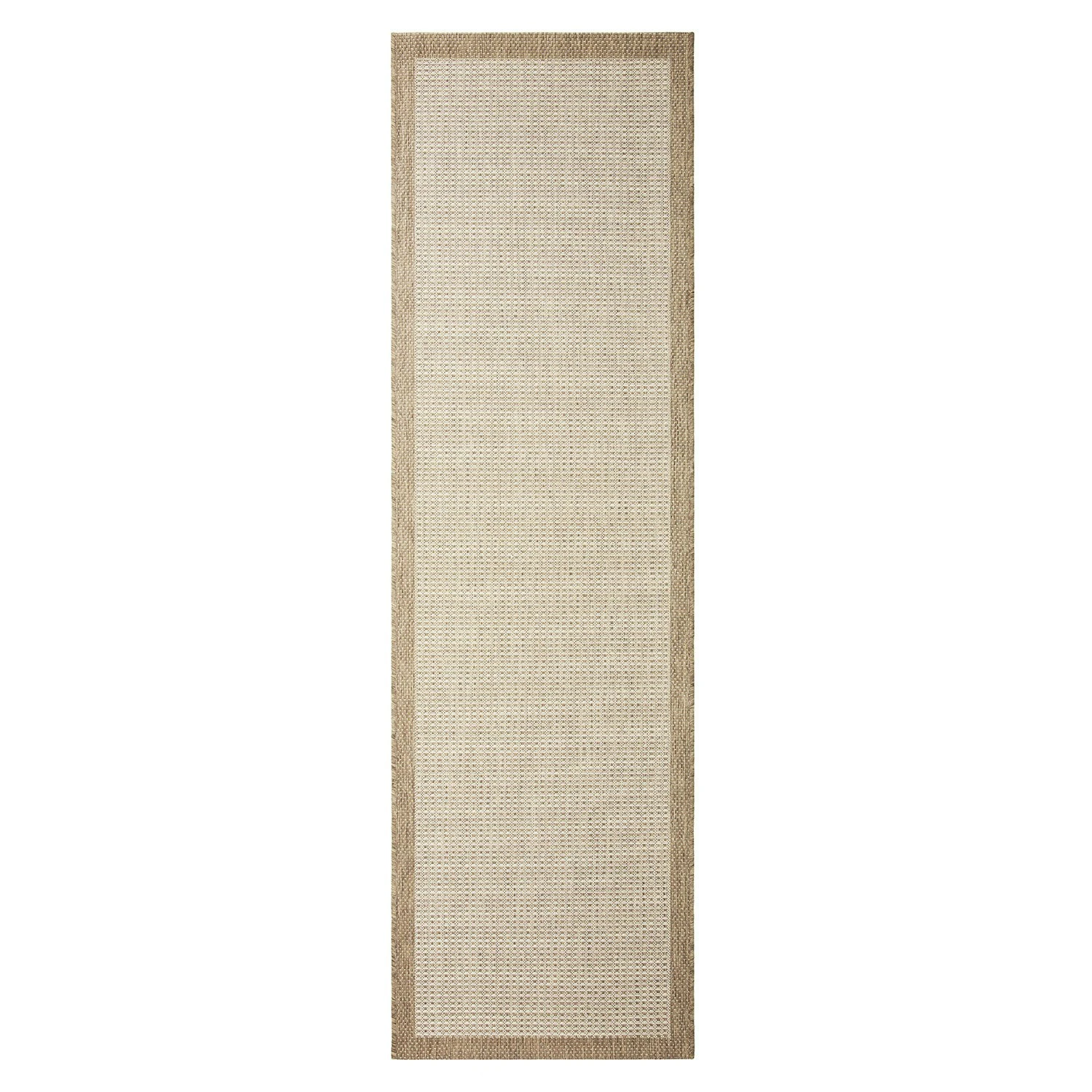 Bahar Outdoor Rug Beige/Off-white, 80x250 Cm 1 Bahar Outdoor Rug Beige/Off-white, 80x250 Cm