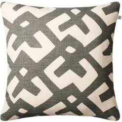 Dadra Cushion 50x50 Cm, Grey / Off White