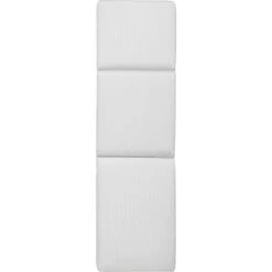 Narrow Stripe Sunbed Cushion 50x186 Cm, White