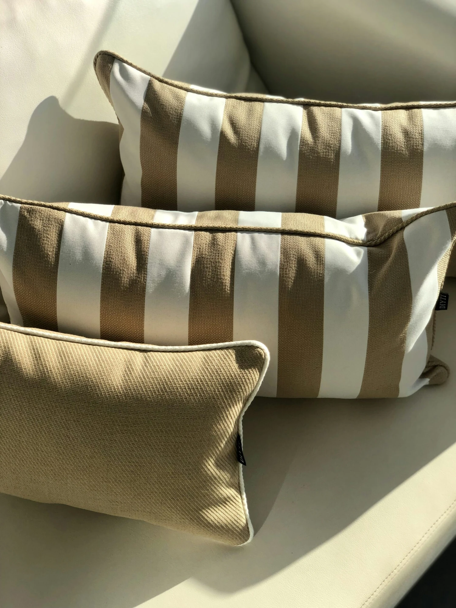 Plain Cushion 25x45 Cm, Beige 2 Plain Cushion 25x45 Cm, Beige - Image 2