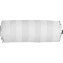 Wide Stripe Cushion 17x45 Cm, White