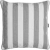 Wide Stripe Cushion 45x45 Cm, Grey