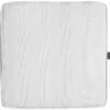 Wide Stripe Cushion 45x45 Cm, White