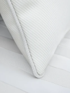 Wide Stripe Cushion 45x45 Cm, White -Exterique Sales Store diyti wide stripe cushion 45x45 cm 17