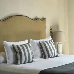 Wide Stripe Cushion 45x45 Cm, Grey -Exterique Sales Store diyti wide stripe cushion 45x45 cm 2