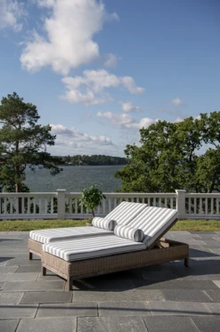 Wide Stripe Sunbed Cushion 60x186 Cm, Grey 6 Wide Stripe Sunbed Cushion 60x186 Cm, Grey -Exterique Sales Store diyti wide stripe sunbed cushion 60x186 cm 1