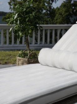 Wide Stripe Sunbed Cushion 60x186 Cm, White 7 Wide Stripe Sunbed Cushion 60x186 Cm, White -Exterique Sales Store diyti wide stripe sunbed cushion 60x186 cm 9