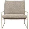 Ferm LIVING Desert Dolce Armchair Cashmere/Dark Sand