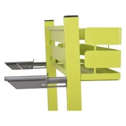 Bistro Balcony Table 57x77 Cm, Liquorice -Exterique Sales Store fermob bistro balcony table 57x77 cm 2