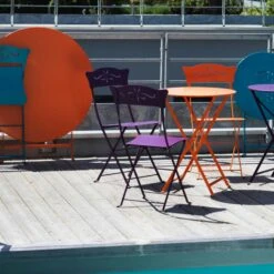 Bistro Table Ø117, Liquorice -Exterique Sales Store fermob bistro table 117 cm 2