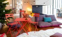 Bistro Table 57x57 Cm, Chili -Exterique Sales Store fermob bistro table 57x57 cm 2 1