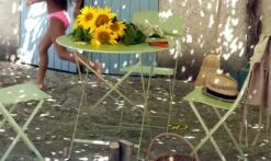 Floréal Table Ø77, Chili -Exterique Sales Store fermob floreal table 77 cm 2 6