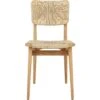 Gubi C-Chair Outdoor Dining Chair Teak