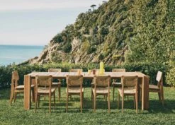 Gubi C-Chair Outdoor Dining Chair Teak -Exterique Sales Store gubi c chair outdoor dining chair 5