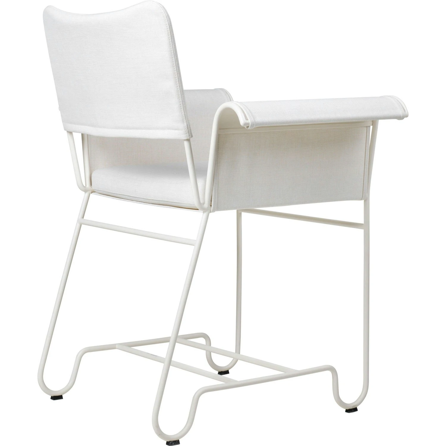 Gubi Tropique Dining Chair, Classic White Semi Matt / Udine 06 2 Gubi Tropique Dining Chair, Classic White Semi Matt / Udine 06 - Image 2