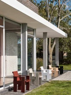 Hay Crate Dining Chair, London Fog -Exterique Sales Store hay crate dining chair water based lacquered pinewood 22