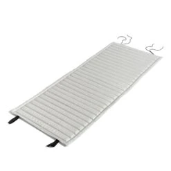 Hay Palissade Cushion Quilted Lounge Chair High, Sky Grey