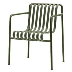 Hay Palissade Dining Armchair Olive