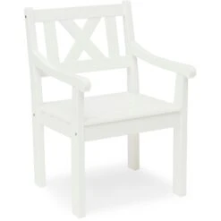 Läckö Armchair, White