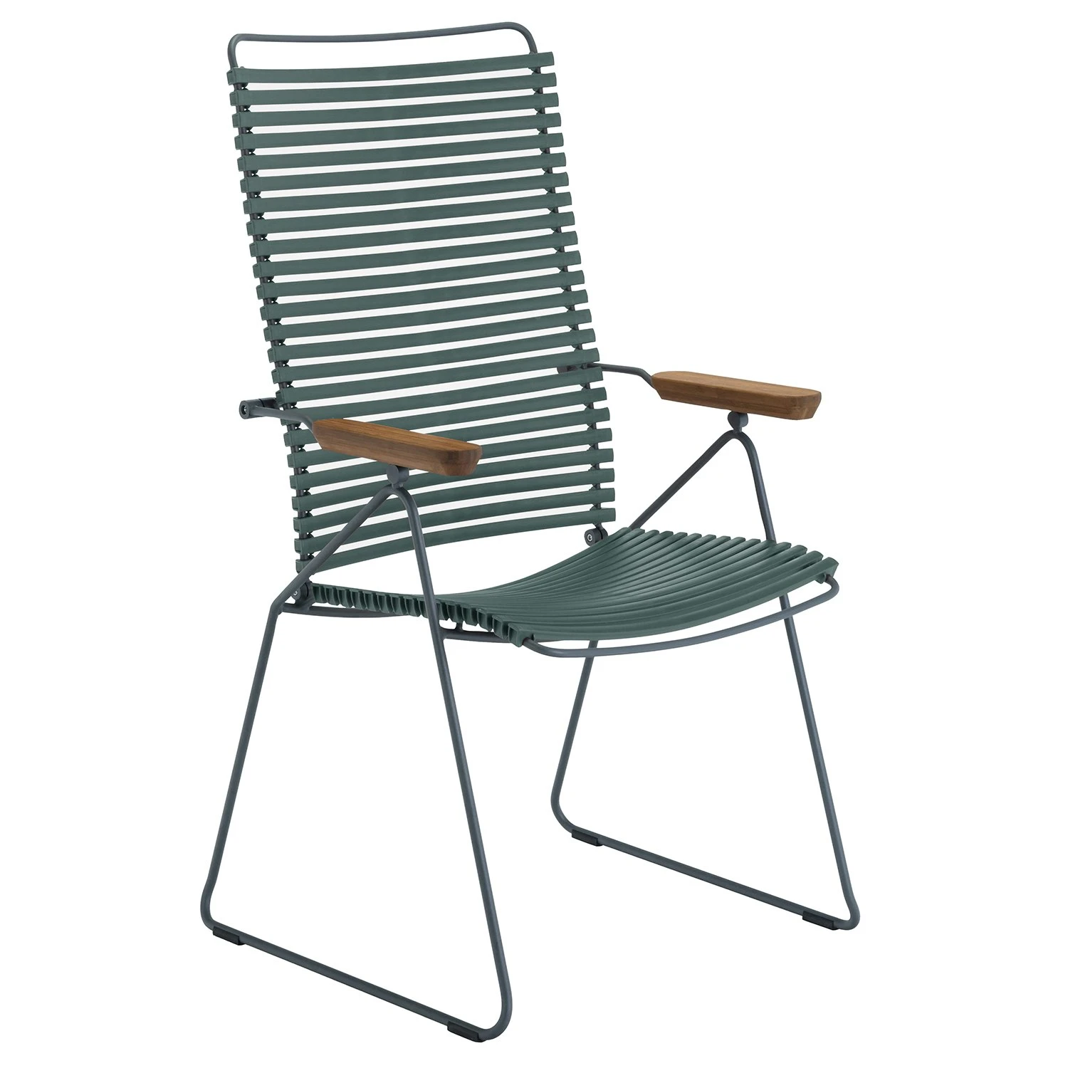 Click Position Dining Chair, Pine Green/Grey 1 Click Position Dining Chair, Pine Green/Grey