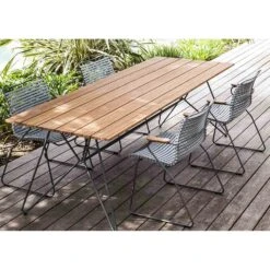 Sketch Dining Table 220 Cm, Bamboo/Grey 7 Sketch Dining Table 220 Cm, Bamboo/Grey -Exterique Sales Store houe sketch dining table bamboo grey 3 1