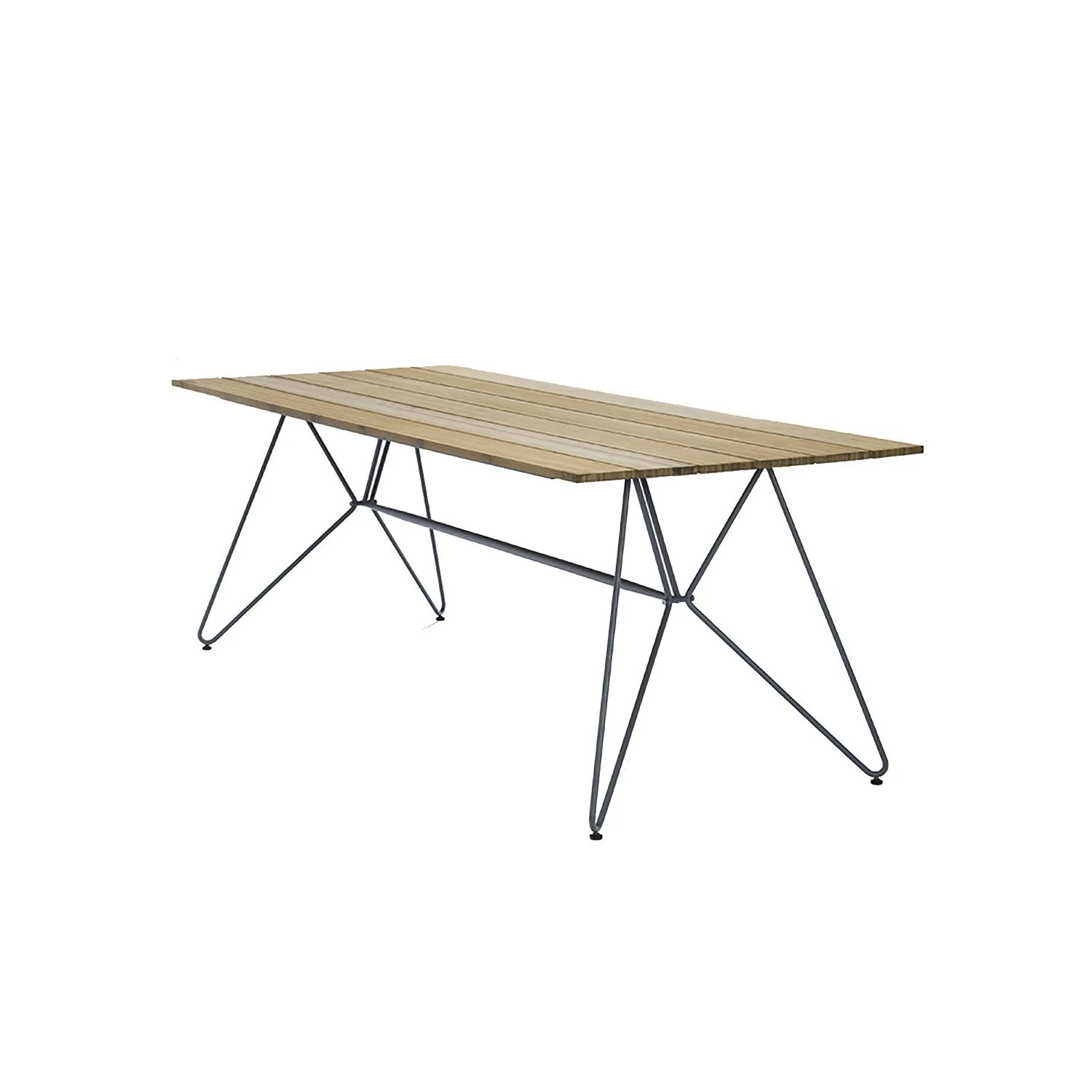 Sketch Dining Table 220 Cm, Bamboo/Grey 1 Sketch Dining Table 220 Cm, Bamboo/Grey