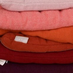 Pepper Seat Cushion 40x40 Cm, Rusty Orange -Exterique Sales Store linum pepper seat cushion 40x40 cm 5