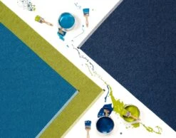 Mono Rug 60x150cm, Dark Blue/Denim -Exterique Sales Store pappelina mono rug dark blue denim 4