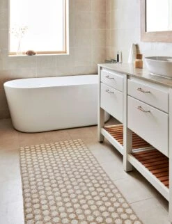 Noa Rug Beige / Vanilla, 70x350 Cm -Exterique Sales Store pappelina noa rug beige vanilla 0