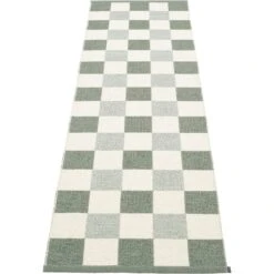 Pix Rug Army / Vanilla / Sage, 70x240 Cm