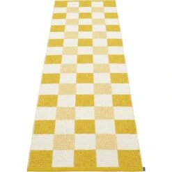 Pix Rug Mustard / Vanilla / Pale Yellow, 70x240 Cm