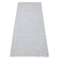 Svea Rug Grey Metallic/Grey, 70x320 Cm