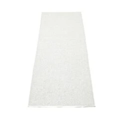Svea Rug White Metallic/White, 70x320 Cm