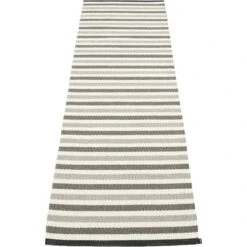 Teo Rug Warm Grey / Charcoal / Vanilla, 70x240 Cm
