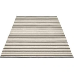 Teo Rug Warm Grey / Charcoal / Vanilla, 180x260 Cm